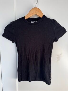 Black TNA tee